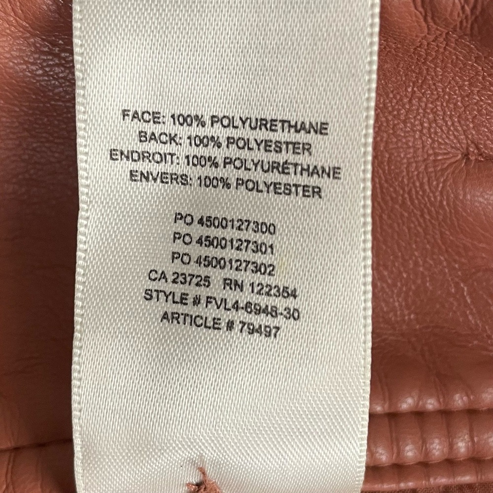 Wilfred Aritzia Brown Vegan High‎ Rise Ankle Pants Size 8 - Picture 7 of 12